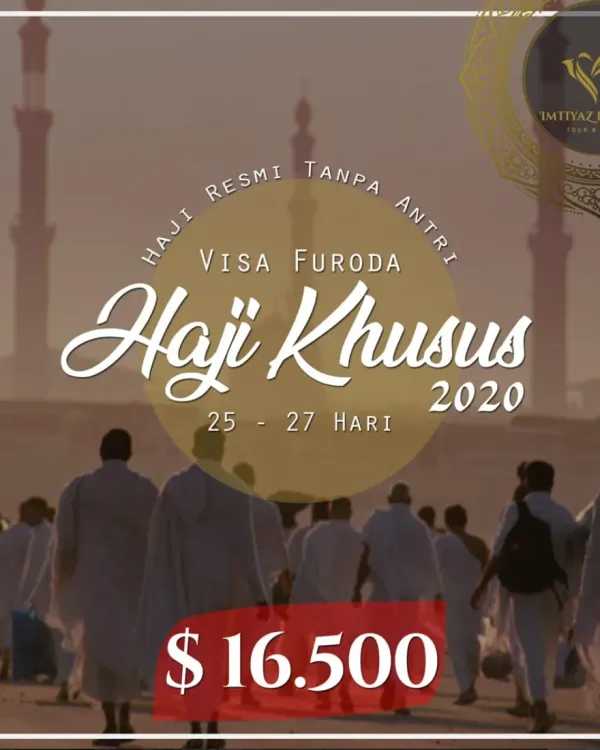 Paket Haji Khusus Visa Furoda Reguler