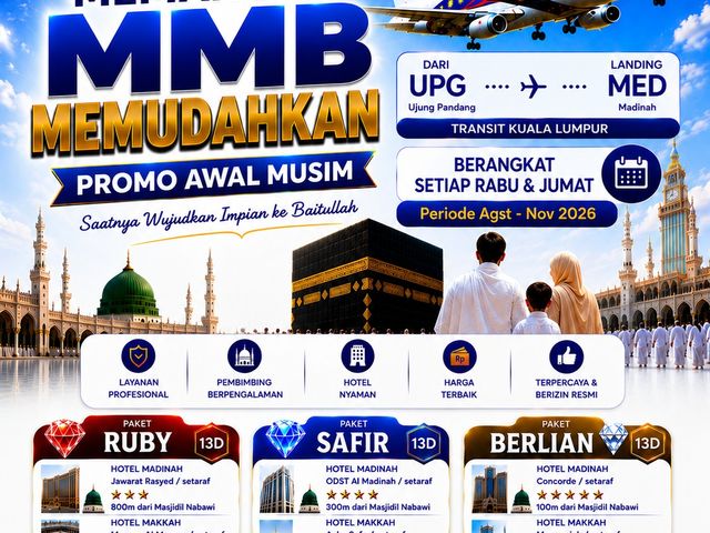 Promo Awal Musim UPG–MED — Ruby/Safir/Berlian
