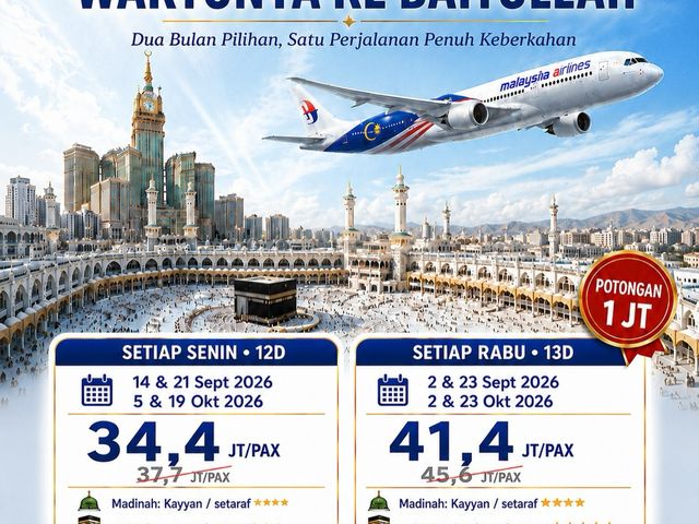 Promo Umrah September–Oktober 2026